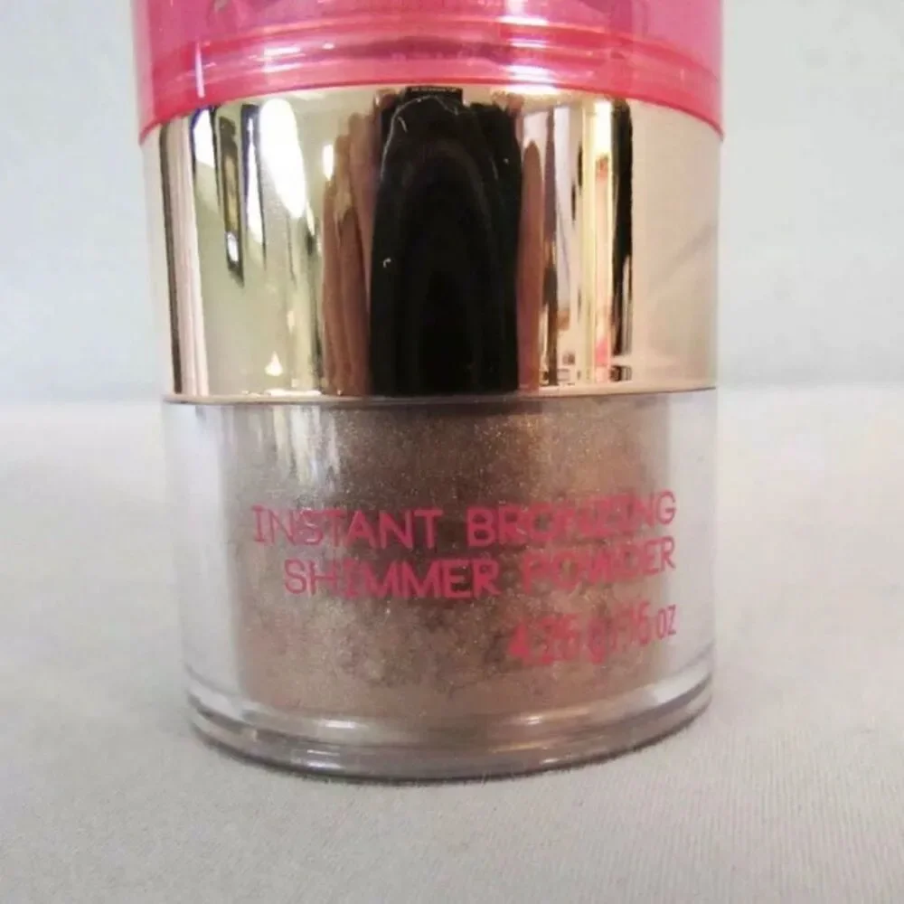 NWT 2 Victorias Secret BRONZE BODY INSTANT BRONZING Shimmer Powder Brush NWT .15